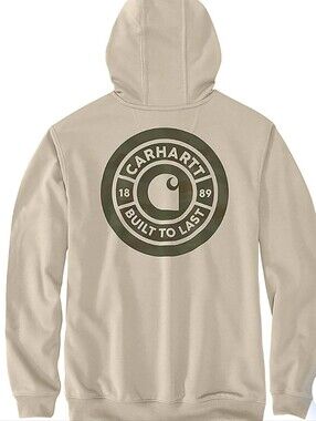 Carhartt Sawyer Camo Hoodie- Oat Milk